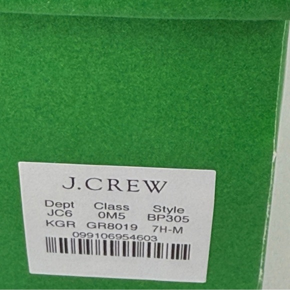 J.Crew NWB Women’s lightweight trainers Kelly Green, size 7.5 - Picture 15 of 16